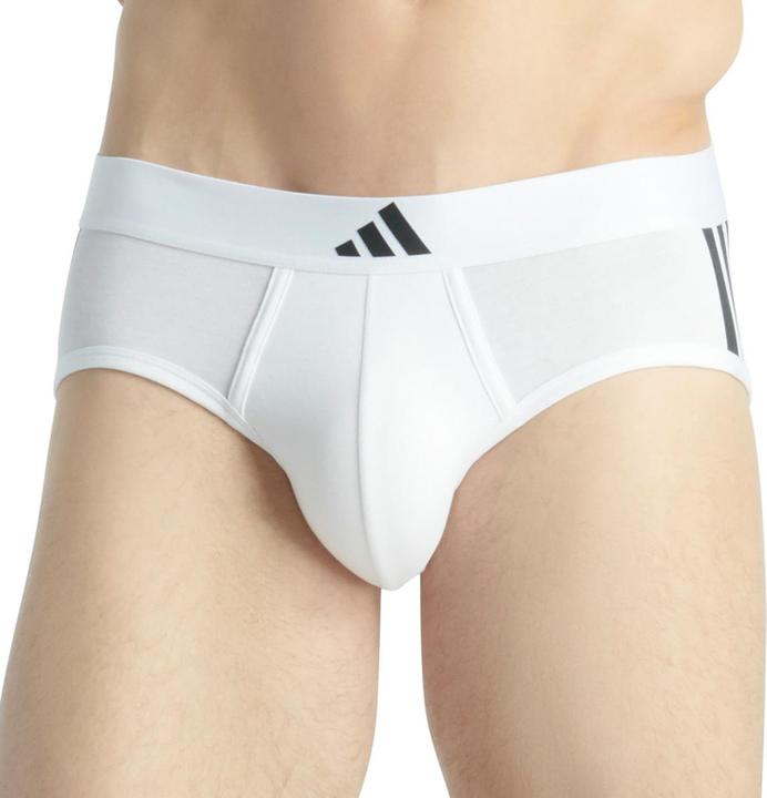 Produktbild adidas 4er Pack Active Flex Cotton 3 Stripes Slip / Unterhose (L, 4er Pack)