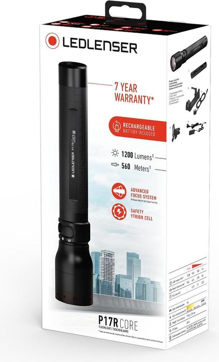 Actual product image Ledlenser P17R Core (29 cm, 1200 lm)