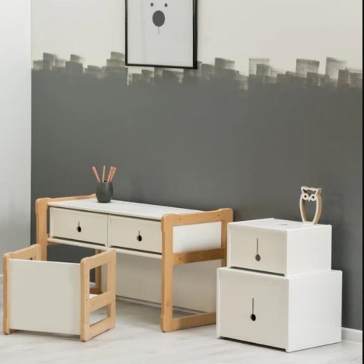 Actual product image Activity Board Waldorf multifunctional desk, 2 drawers and a chair set (Child armchair)