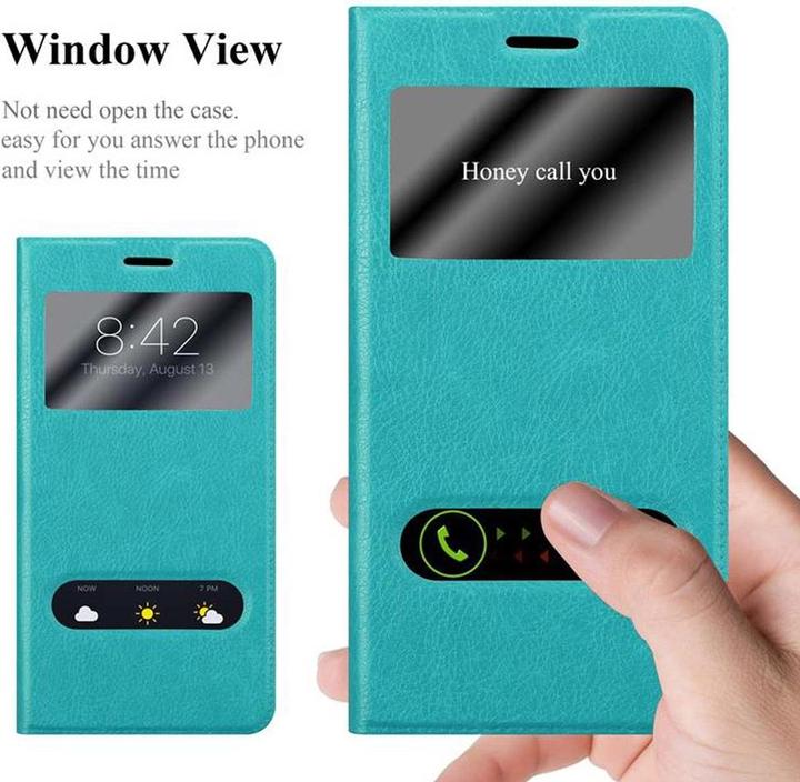 Actual product image Cadorabo Book with View double window cover (Fee 5C)