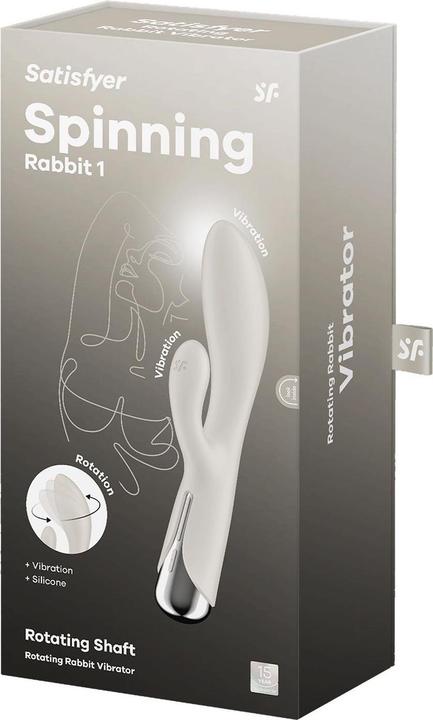 Image du produit Satisfyer Spinning Rabbit 1 Stimulation Clitoridienne Et G-Spot Beige