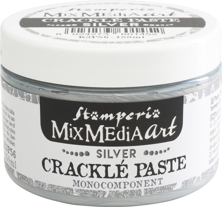 Actual product image Stamperia Cracklé Paste", 150 ml (Transparent, 150 ml)