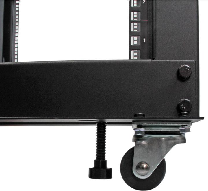 Produktbild StarTech 12HE 4 Pfosten Open Frame (12 HE, 19 Zoll Rack)