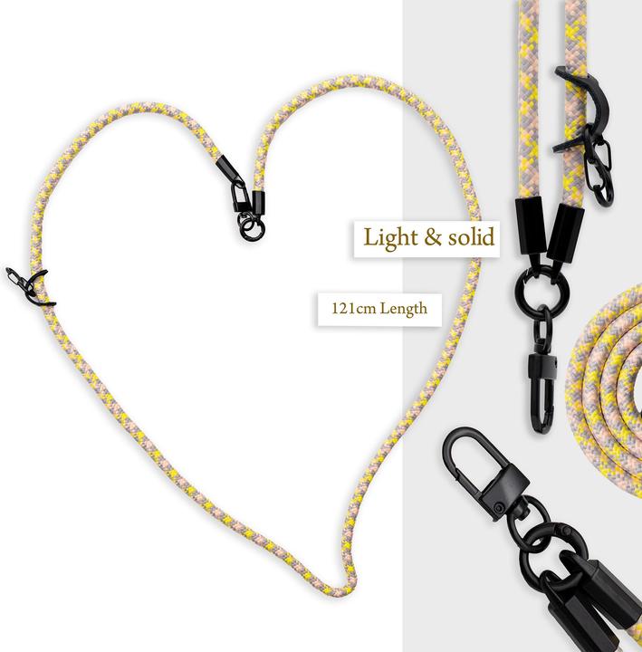 Produktbild Cadorabo Handykette für Sony Xperia J Necklace Hülle mit verstellbarem Kordelband