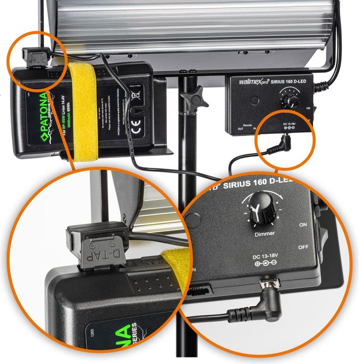 Produktbild Walimex Sirius 160 (Flächenleuchte)