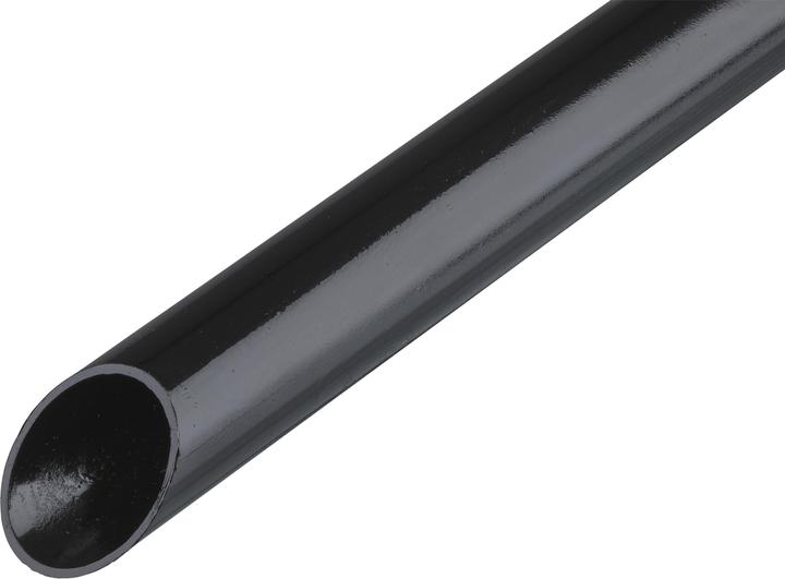 Fränkische Rohrwerke Steel armoured tube plug-in black painted M20 (300 cm)