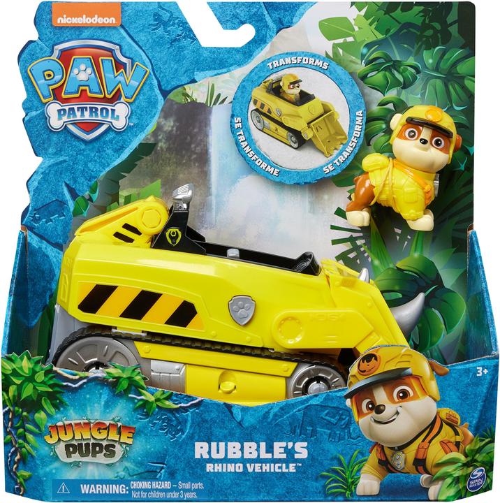 Actual product image Spin Master PAW Patrol Jungle Pups, Chase Tiger Vehicle, Toy Truck with Collectible Action Figure, Kids Toys for