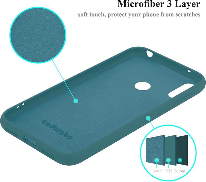 Actual product image Cadorabo Liquid Case (Huawei Y7 Prime (2019), Huawei Y7 (2019))