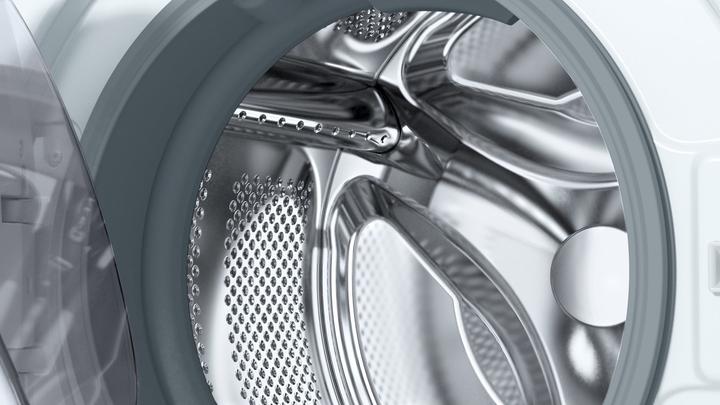 Produktbild Bosch Hausgeräte WAN28297 Waschmaschine (Frontlader, freistehend, 7 kg, B, 1.400 U/Min, Serie 4) (7 kg, Links)