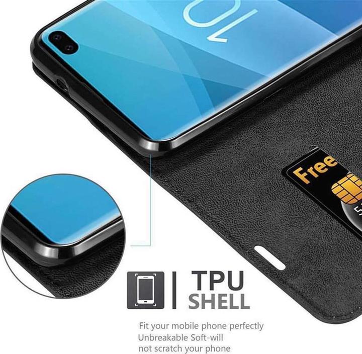 Productafbeelding Cadorabo Boek Onzichtbare Magneethoes (Samsung Galaxy S10+)