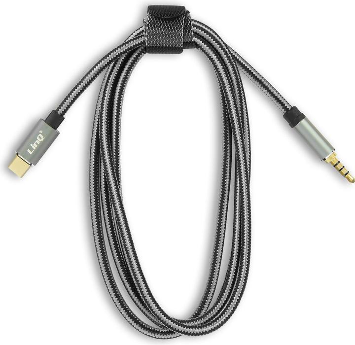 Immagine prodotto LinQ Cavo USB-C / spina jack a 4 pin (1.50 m, Connettore da 3,5 mm (AUX))
