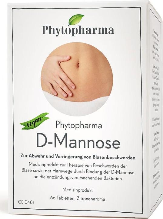 Image du produit Phytopharma DMannose pur 1000mg (60 pièce(s), 401.38 ml, 121 g)