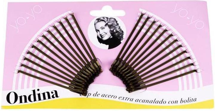 Produktbild Caso Eurostil Haarpflege: Ondina Bronze Clips (12 Stk.)