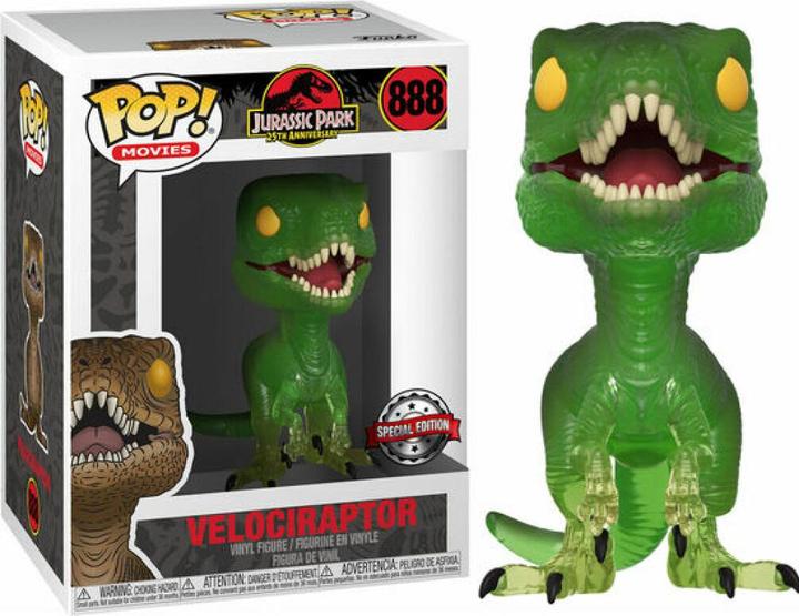 Actual product image Proxy Funko POP! & Tee - Jurassic Park - Velociraptor Size L