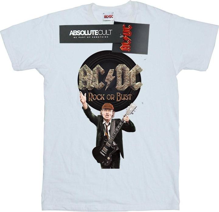 Immagine prodotto AC/DC Rock Or Bust Maglietta Angus Young Uomo (L)