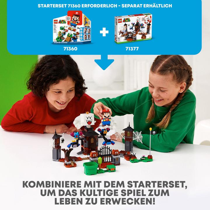 Actual product image LEGO SUPER Mario King Boo and The Haunted Yard (71377, LEGO Super Mario)