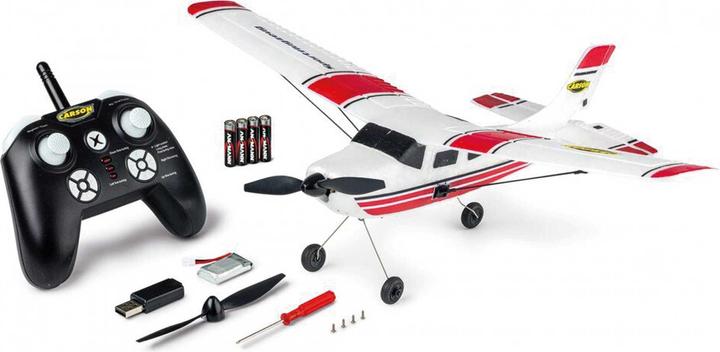 Produktbild Carson RC Sportflugzeug 2.4 G 100% RTR rot (Segelflugzeug)