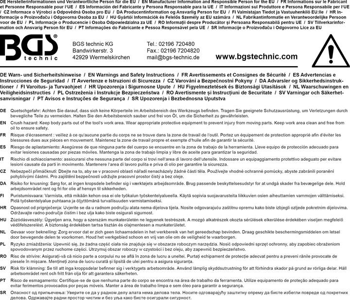 Image du produit BGS Outil pour réparation de chaînes de motos | division 35 - 525
