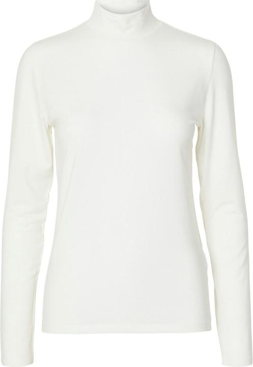 Selected Femme Basic High Neck Oberteil mit langen Ärmeln