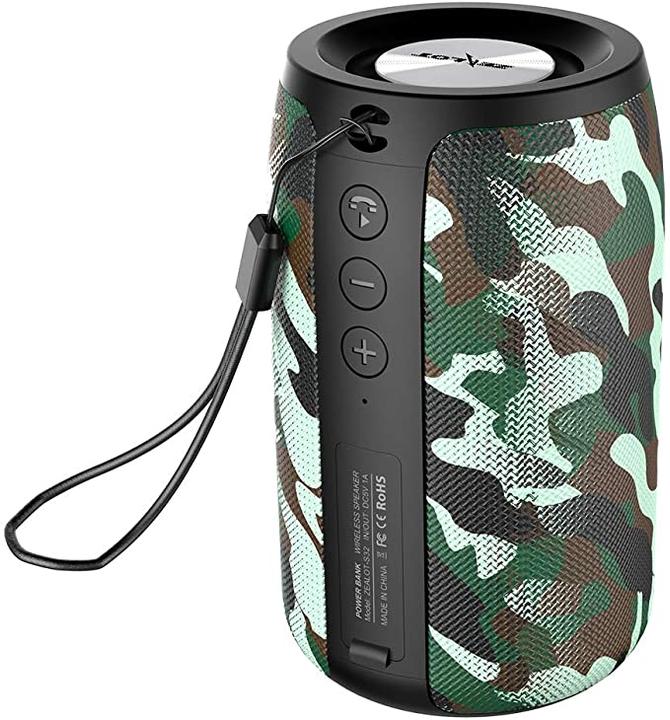 Produktbild PhoneLook Zealot S32 Outdoor Bluetooth Lautsprecher Kompakter Speaker BT5.0 Camouflage