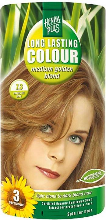 Hennaplus Long Lasting Colour (7.3 Mittel Goldblond)