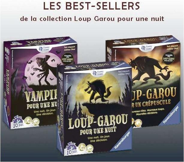 Produktbild Ravensburger Loup garou pour une nuit (Französisch)