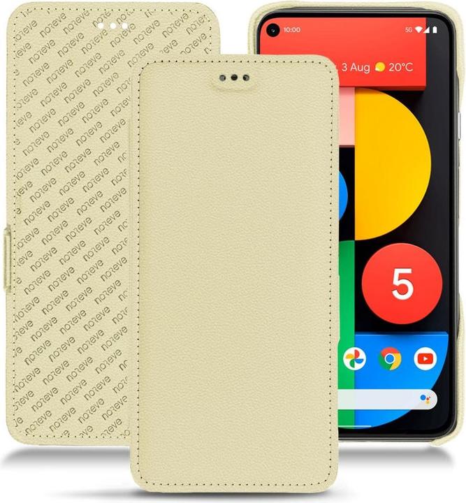 Actual product image Noreve Leather case horizontal (Google Pixel 5)