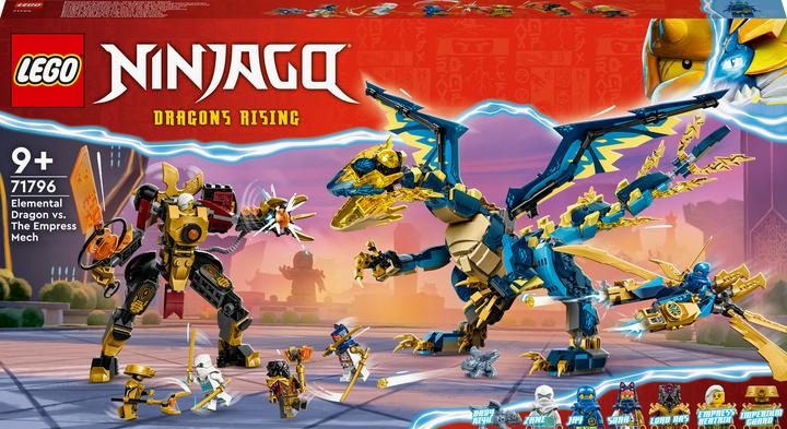Produktbild LEGO Kaiserliches Mech-Duell gegen den Elementardrachen (71796, LEGO Ninjago)