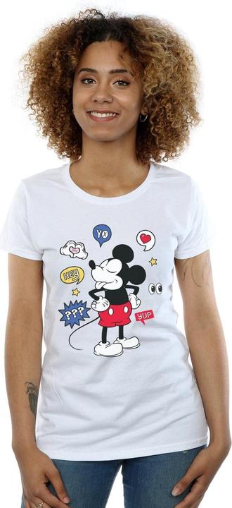 Immagine prodotto Disney Mickey Mouse Tongue Out Maglietta Donna (XL)