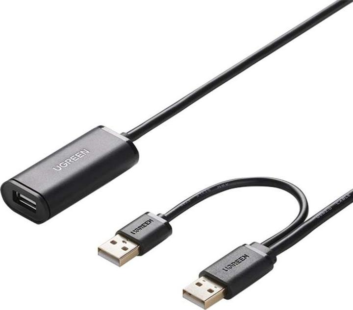 Produktbild Ugreen USB 2.0 Verlängerungskabel mit Repeater Signal Booster (10 m, USB 2.0)