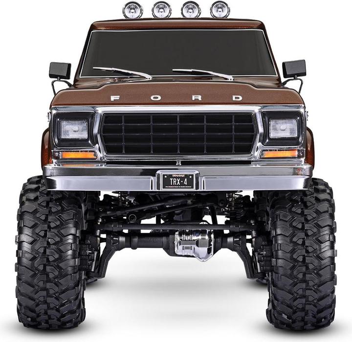 Actual product image Traxxas TRX-4 79 Ford F150 High-Trail Electric Brushed Crawler 4WD 1:10 RTR Brown (RTR Ready-to-Run)