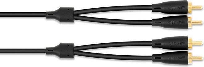 Produktbild QED Connect Cable 2 X Phono (M) To 2 X Phono (M) 3 meters QE8107 (3 m, Cinch)