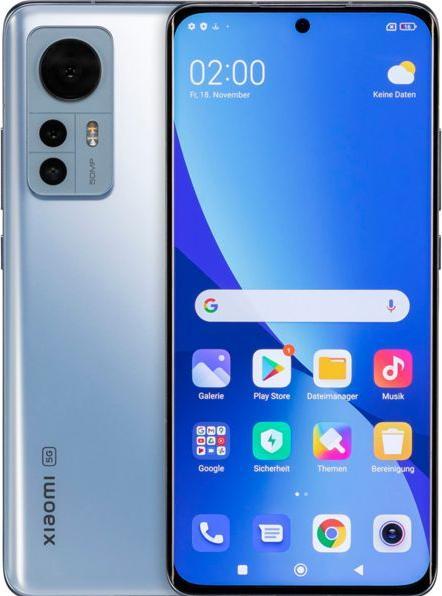 Actual product image Xiaomi 12 5G (256 GB, Blue, 6.28", Dual SIM, 50 Mpx, 5G)