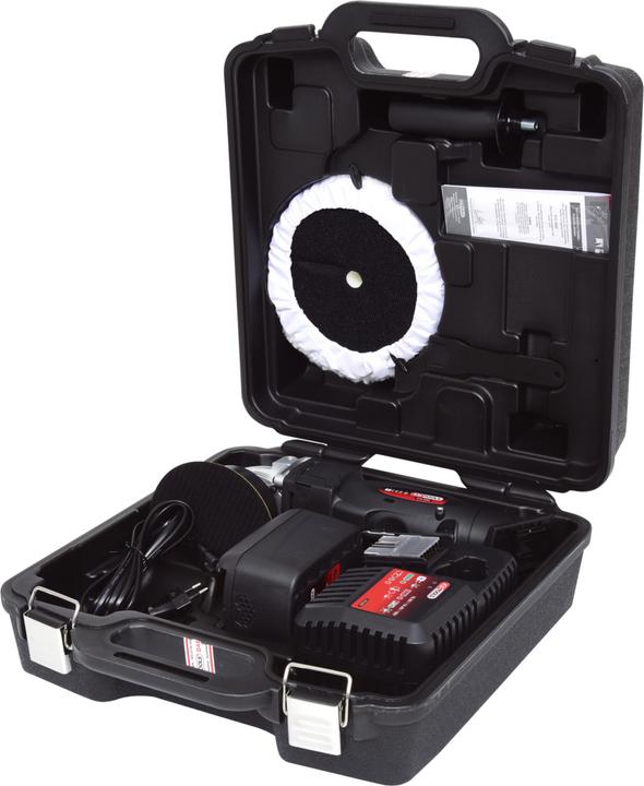 Produktbild KS Tools Akku-Poliermaschine, 2.300 U/min 18V, mit 1 Akku und 1 Ladegerät