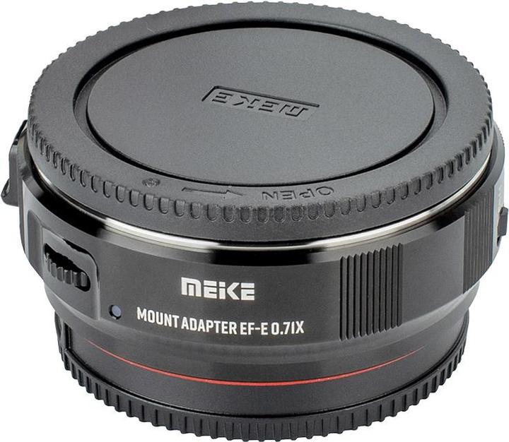 Actual product image Meike EFTR 0.71X Speedbooster Lens Mount Adapter ( Canon RF Mount )
