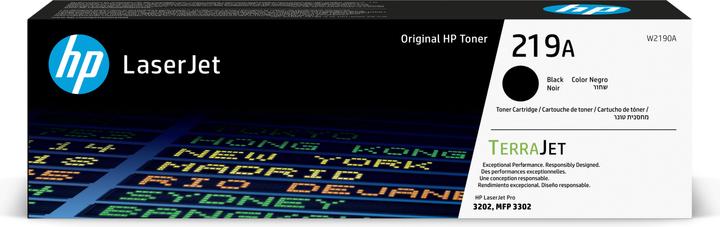 HP Toner noir LaserJet authentique 219A, Noir, 1 pièce(s) (CF)