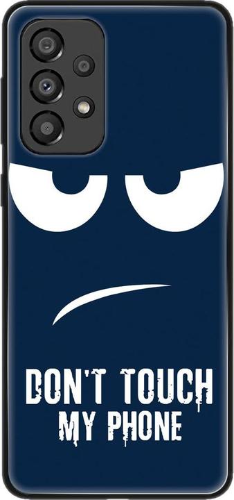 Dont Touch My Phone Blue