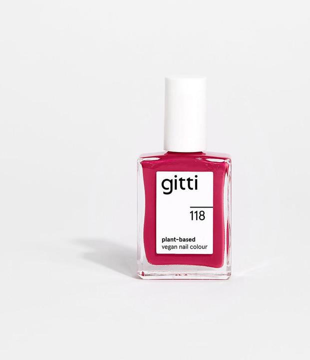 Image du produit Gitti no. 118 Nail Polish Rouge Framboise (Rouge framboise, Vernis couleur)