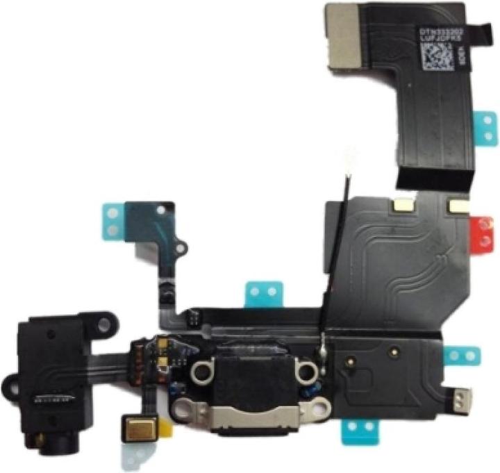 Produktbild Foxconn iPhone 5S Lightning Dock Connector Audio Flex Mikrofon schwarz (iPhone 5S)