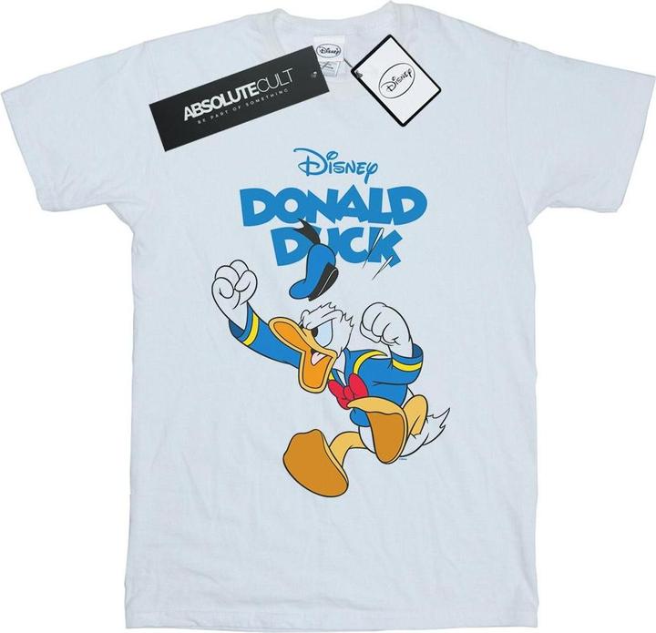 Immagine prodotto Disney Donald Duck Furious Donald Maglietta Ampia Donna (L)