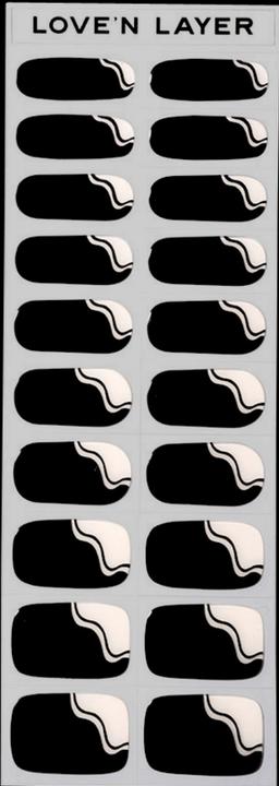 Love'n Layer - French Swirl Black