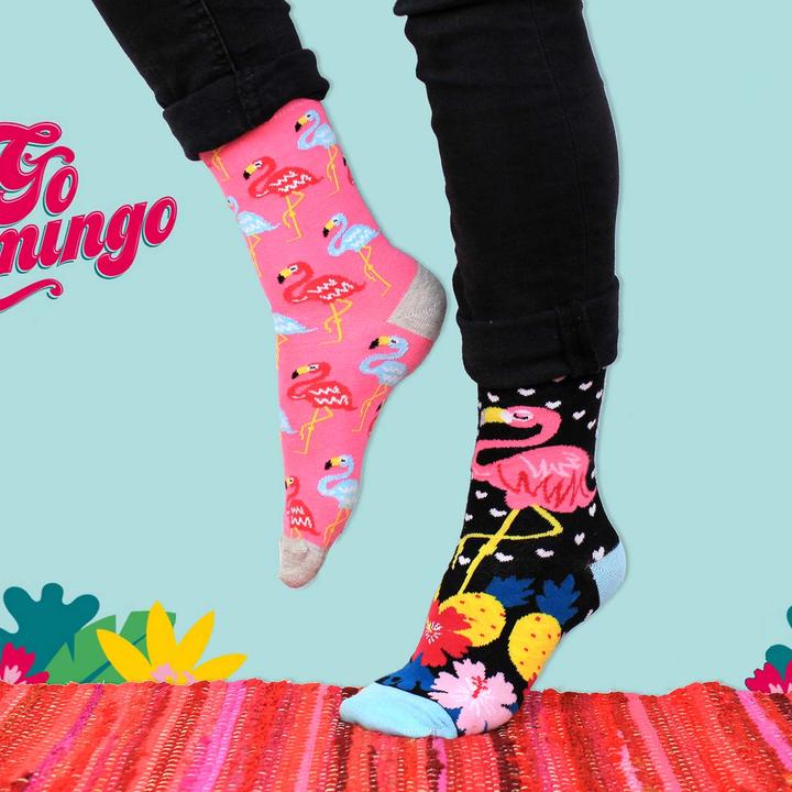 Immagine prodotto United Oddsocks Vai Flamingo (confezione da 3, 37 - 42)
