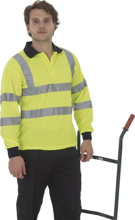 Produktbild Yoko HiVis Polo Shirt langarm (3XL)
