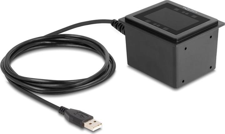 Immagine prodotto Delock Scanner di codici a barre USB 1D e 2D cablato per installazione fissa (Codici a barre 1D, Codici a barre 2D)