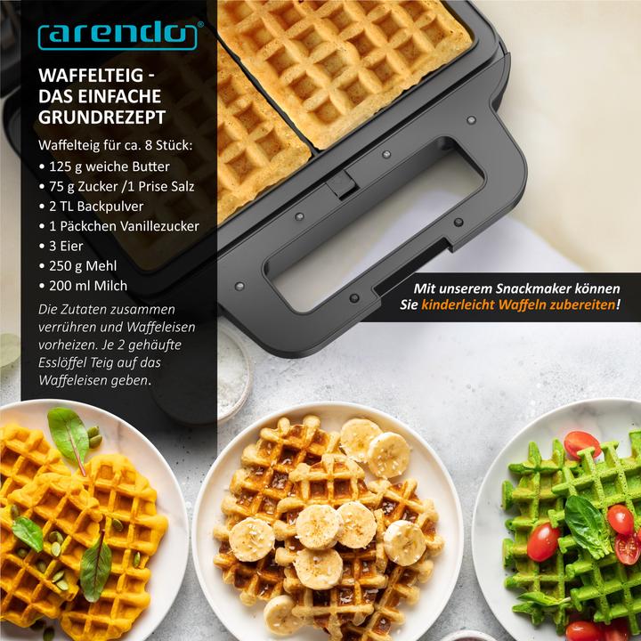Produktbild Arendo 3-in-1-Sandwichmaker