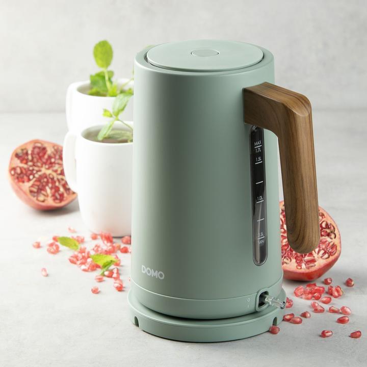Immagine prodotto Domo DO 9282 WK Wasserkocher 1,7L 2200W matt grün (1.70 l)