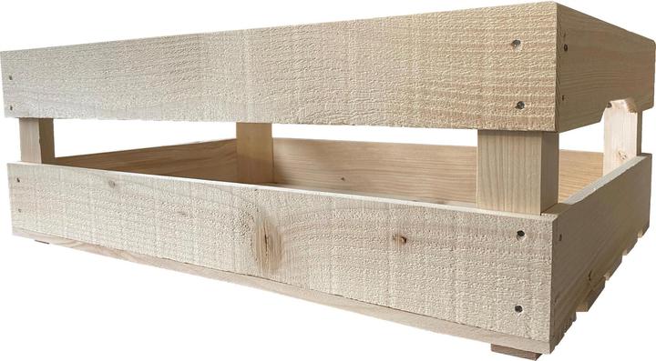 Image du produit Holz Zollhaus Harasse à fruits épicéa / sapin, brut 60 x 40 x 20 cm (20 x 60 x 20 cm, 48 l)
