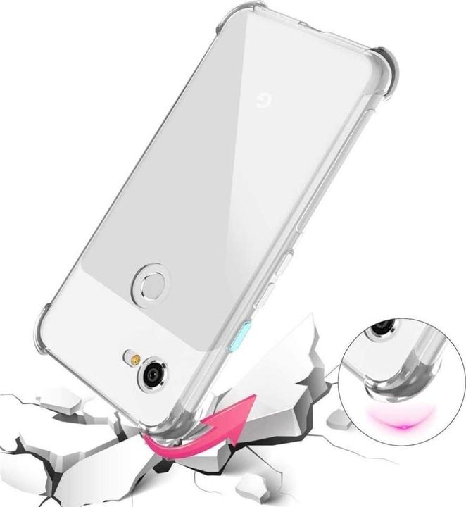 Actual product image Screenguard Google Pixel 3 Case Crystal Soft Airbag Bumper (Google Pixel 3)