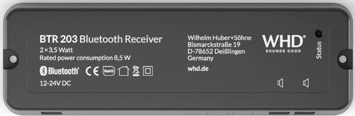 Actual product image WHD BTR203SET2EXCITER Bluetooth receiver set mono (Bluetooth Receiver)
