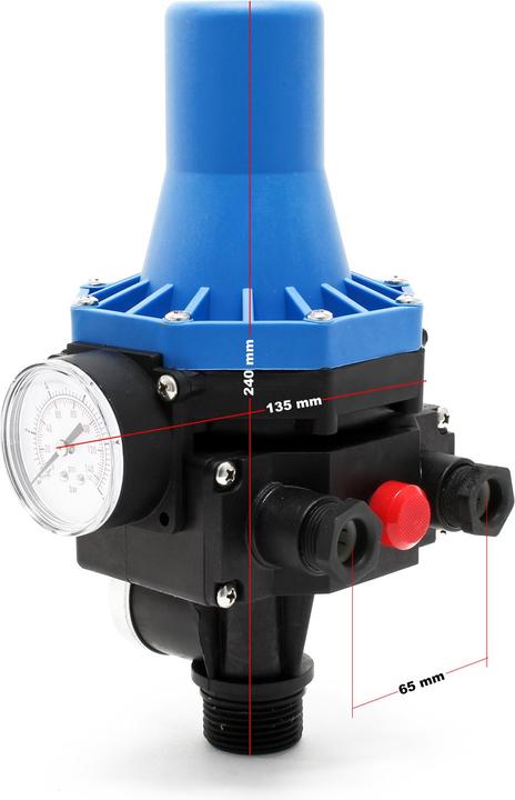 Produktbild Wiltec Druckschalter SKD-3 230V 1-phasig Pumpensteuerung Hauswasserwerk (Hauswasserpumpe)